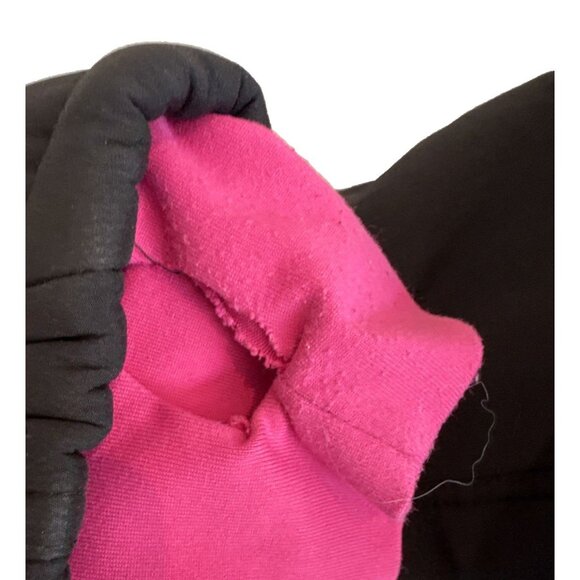 lululemon polartec black & hot pink fleece lined jacket size 6 running dance - Picture 12 of 14